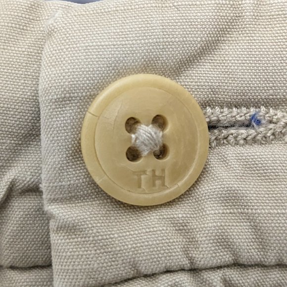Tommy Hilfiger Shorts Men's Bermuda Size 38 Beige - Picture 4 of 12